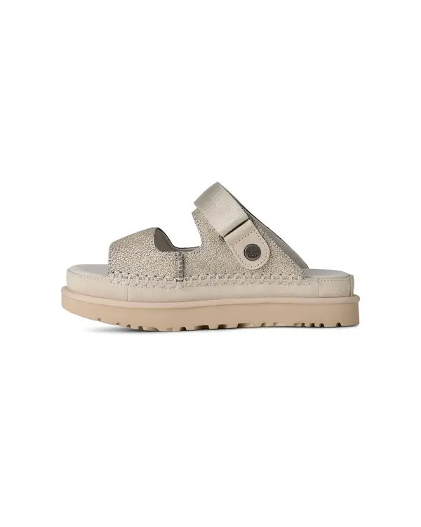 Goldenstar Suede Crackle Glide Sandals 2 Image