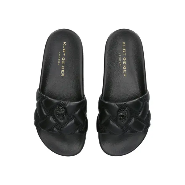 Meena Eagle Leather Slide 3 Image