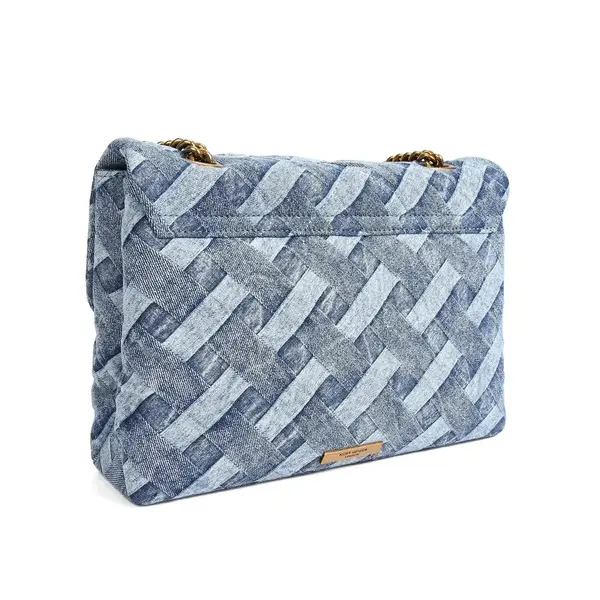 Large Denim Kensington Shoulder Bag 1 Image