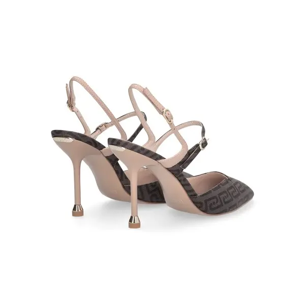 Monogram Pointed-Toe Slingback Pump 3 Image