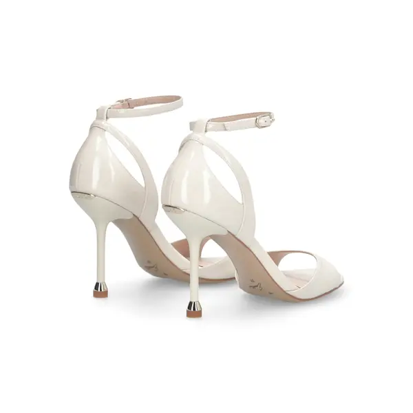 Patent Leather Ankle-Strap Stiletto Sandals 2 Image