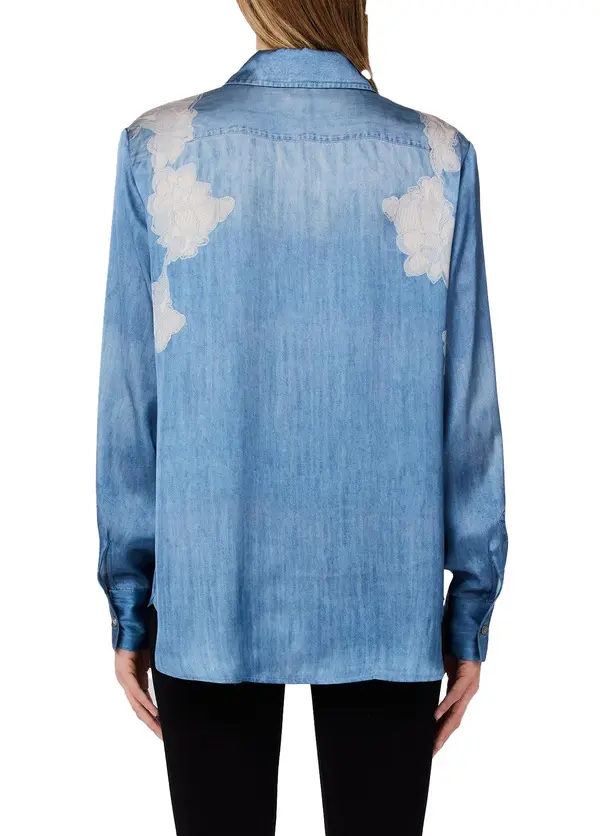 Digital-Print Long Sleeve Shirt 2 Image