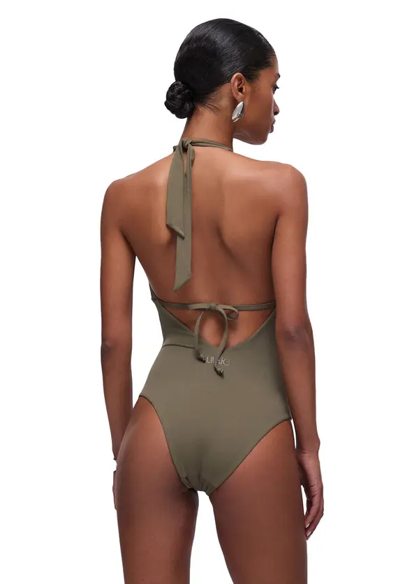 One-Piece Swimsuit With Studs 3 Image
