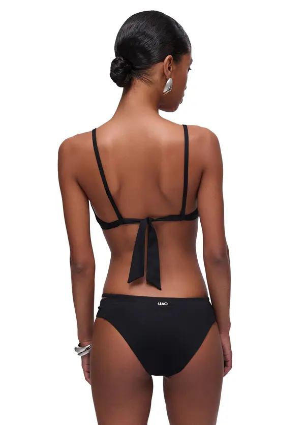Bikini Top And Bottoms With Rhinestones 2 Image