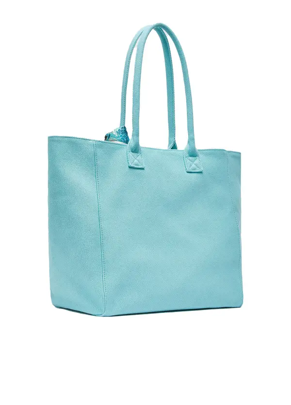 Large Canvas Tote Bag With Foulard 3 Image