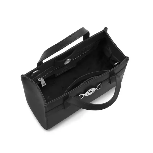 Saffiano Leather Logo-Hardware Tote Bag 1 Image
