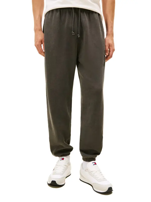 Classic Washed Tonal Logo Relaxed Joggers 2 Image