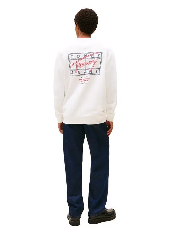 Signature Graphic Crewneck Sweatshirt 1 Image