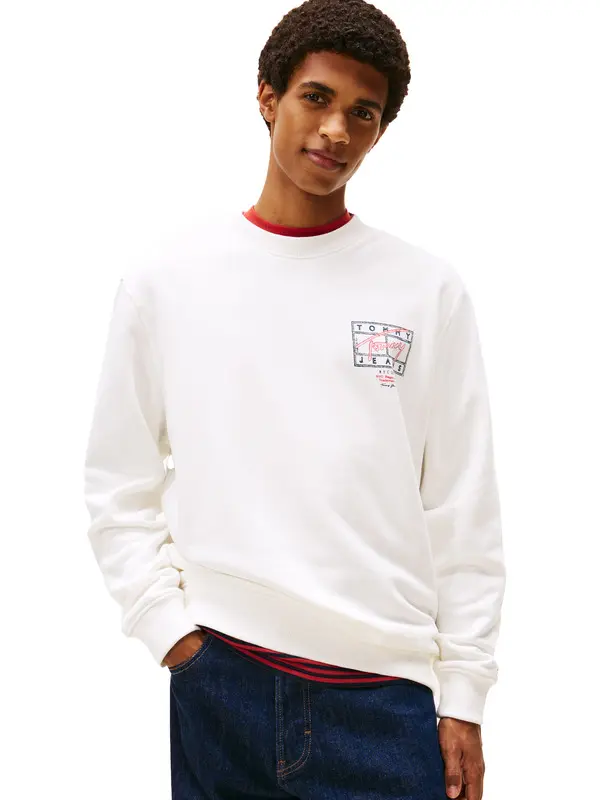 Signature Graphic Crewneck Sweatshirt 2 Image
