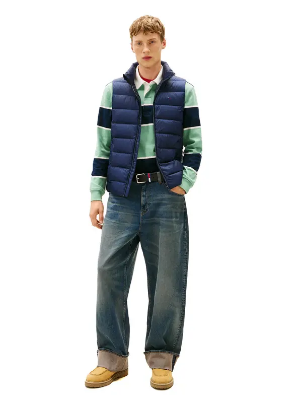 Flag Embroidery Down Gilet 2 Image