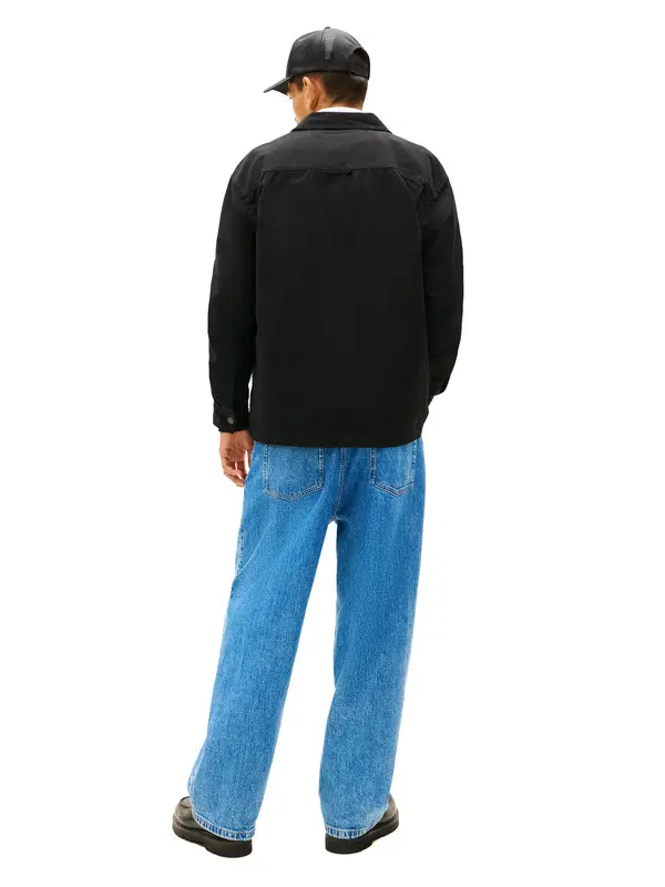Tommy Badge Oversized Fit Overshirt 2 Image