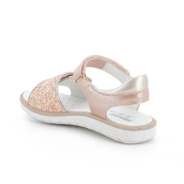 Kids Girls Glitter Sandals with Double Adjustable Straps 1 Image