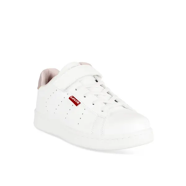 Kids Girls Classic Low-top Leather Sneakers 1 Image