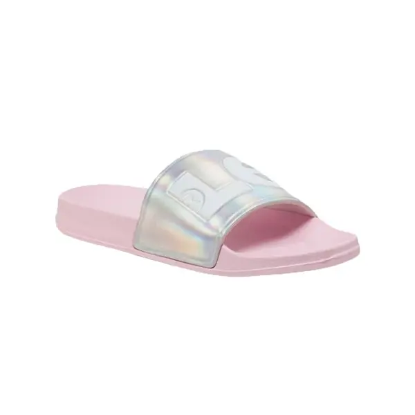 Kids Girls Bold Two-Tone Slide 28-35 1 Image
