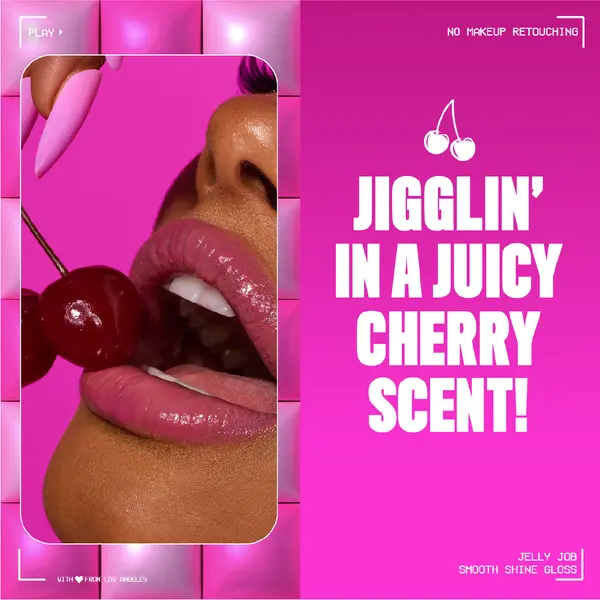 Jelly Job Lip Gloss, Lip Tint Gloss with Full-Bodied, Smoothing, and Hyper-Glossy Shine 6 Image