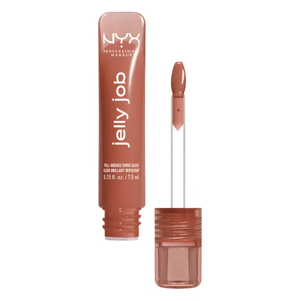 Jelly Job Lip Gloss, Lip Tint Gloss with Full-Bodied, Smoothing, and Hyper-Glossy Shine 10 Image