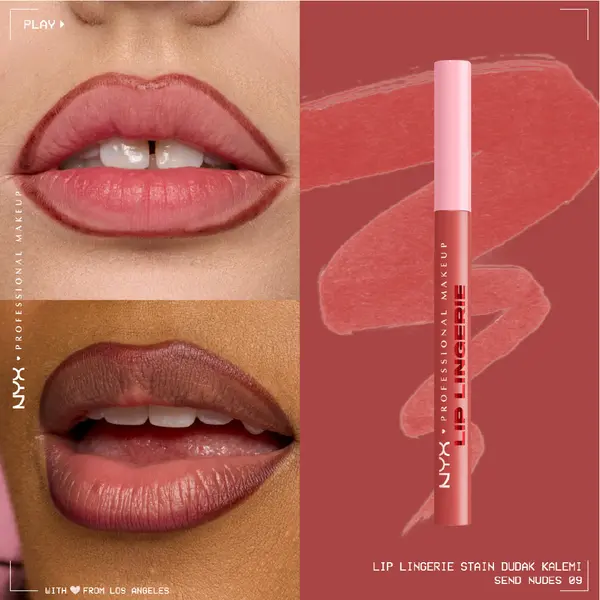 Lip Lingerie Liner Stain, Seamless Make Up with All-Day Stain, Waterproof Lip Stain Finish 3 Image