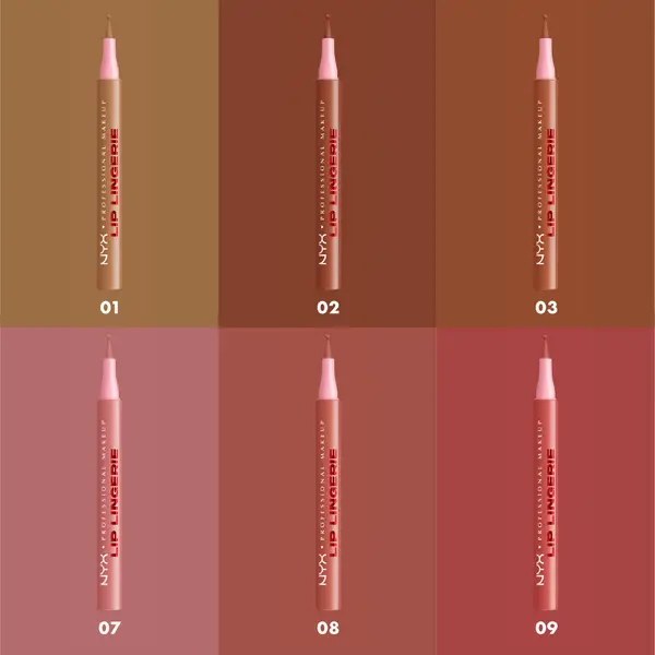 Lip Lingerie Liner Stain, Seamless Make Up with All-Day Stain, Waterproof Lip Stain Finish 10 Image