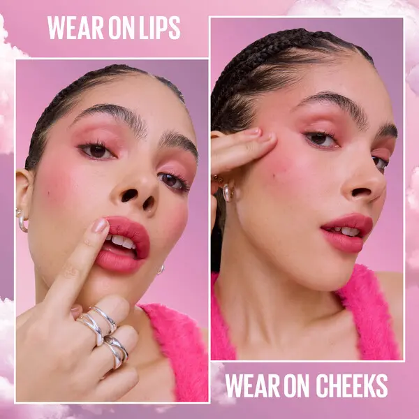 Maybelline Cloudtopia Blush for Cheeks and Lip Mousse, Ultra-Vivid, Pigmented Formula for Up to 14HR of Blush and Lip Makeup Color 4 Image
