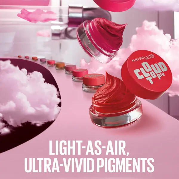 Maybelline Cloudtopia Blush for Cheeks and Lip Mousse, Ultra-Vivid, Pigmented Formula for Up to 14HR of Blush and Lip Makeup Color 8 Image