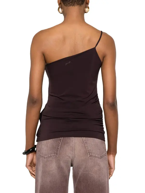 Asymmetrical Ruffled Camisole Top 1 Image