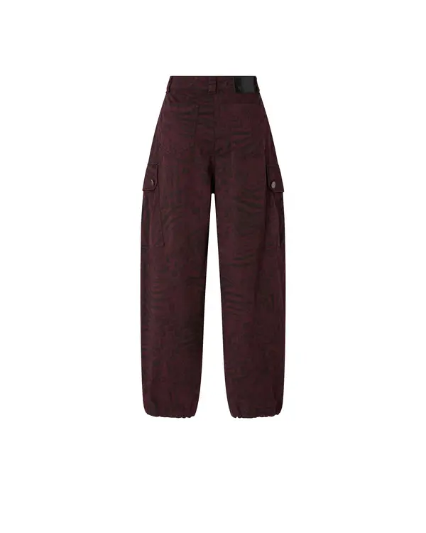 Balloon Trousers With Animal Motif 1 Image