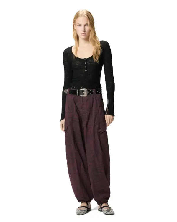 Balloon Trousers With Animal Motif 3 Image