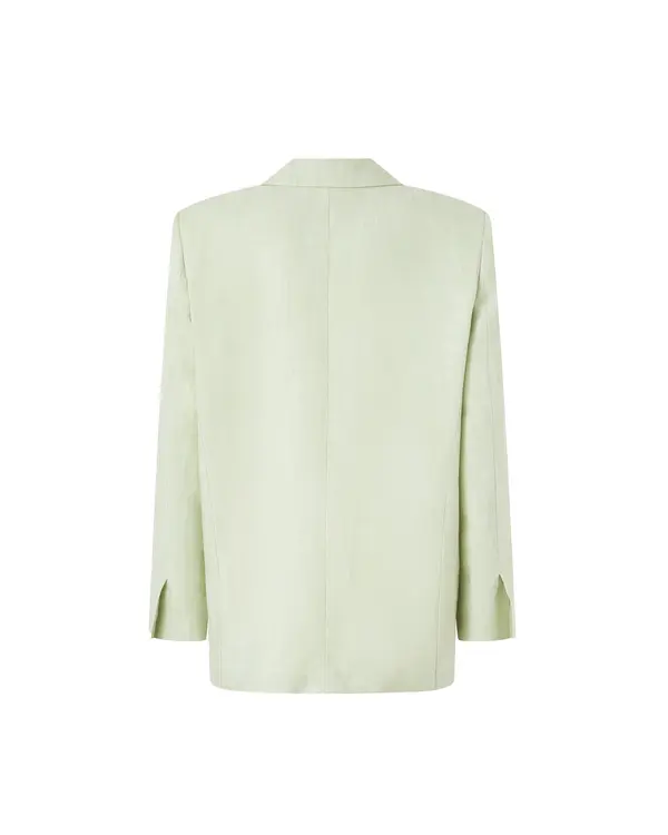 Single-Breasted Jacket With A Rustic Effect 1 Image