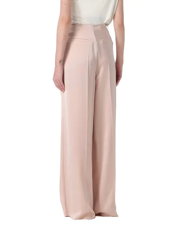 Mid-waist Limoncello Satin Trousers 1 Image