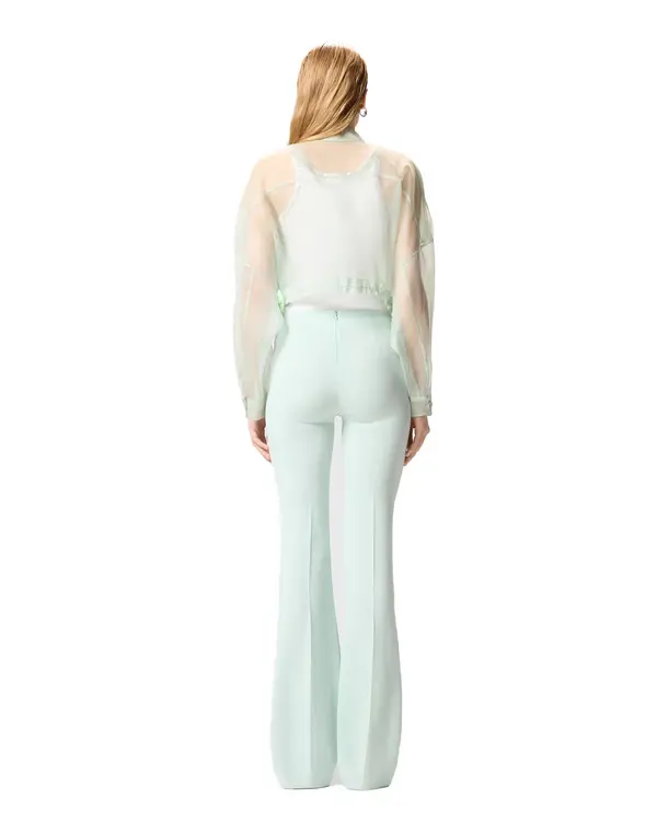 Silk Organza Cropped Jacket 3 Image