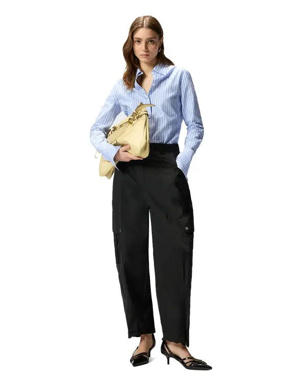 High-Waisted Wide-Leg Cargo Pants 3 Image