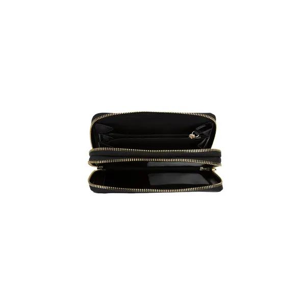 Leather Double Zip-Around Continental Wallet 3 Image