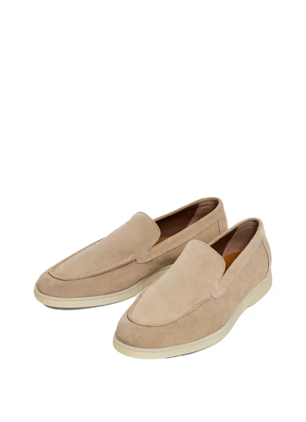 Martin Plain Suede Loafers 2 Image