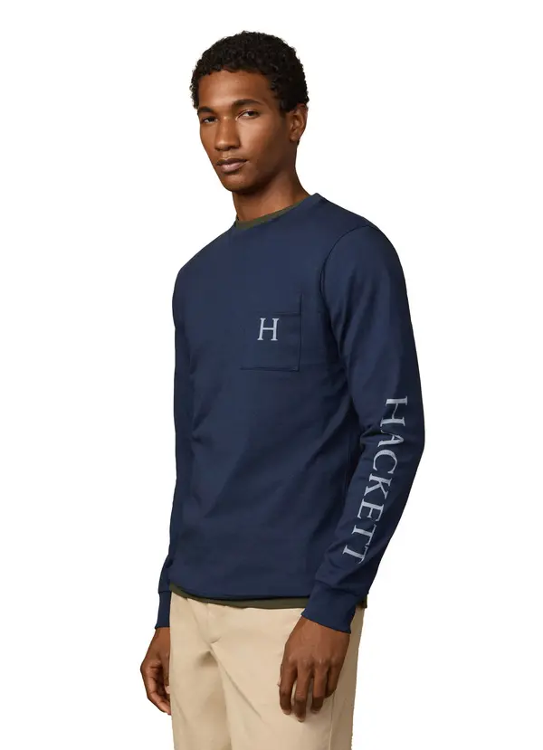 Classic Fit Peaks Long Sleeve T-Shirt 1 Image