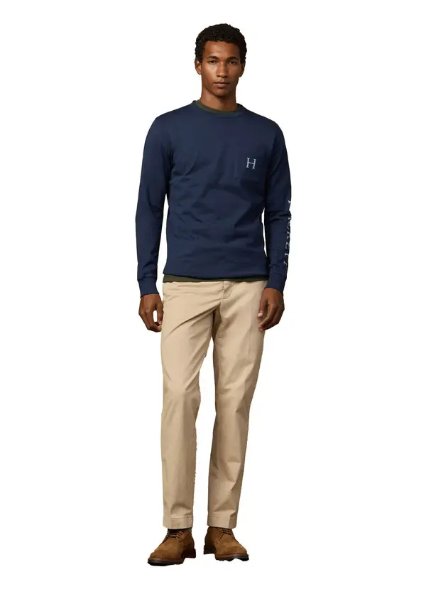 Classic Fit Peaks Long Sleeve T-Shirt 2 Image