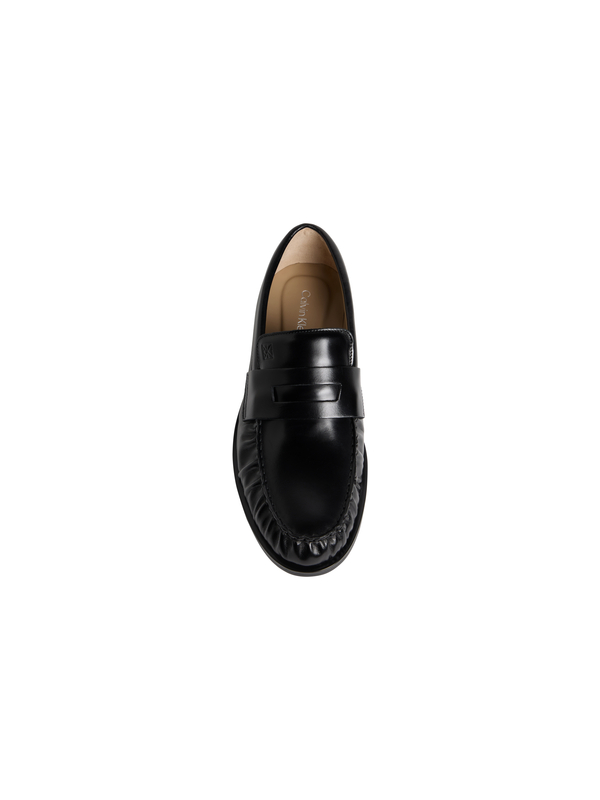 Polished Leather Penny Loafers 2 Image