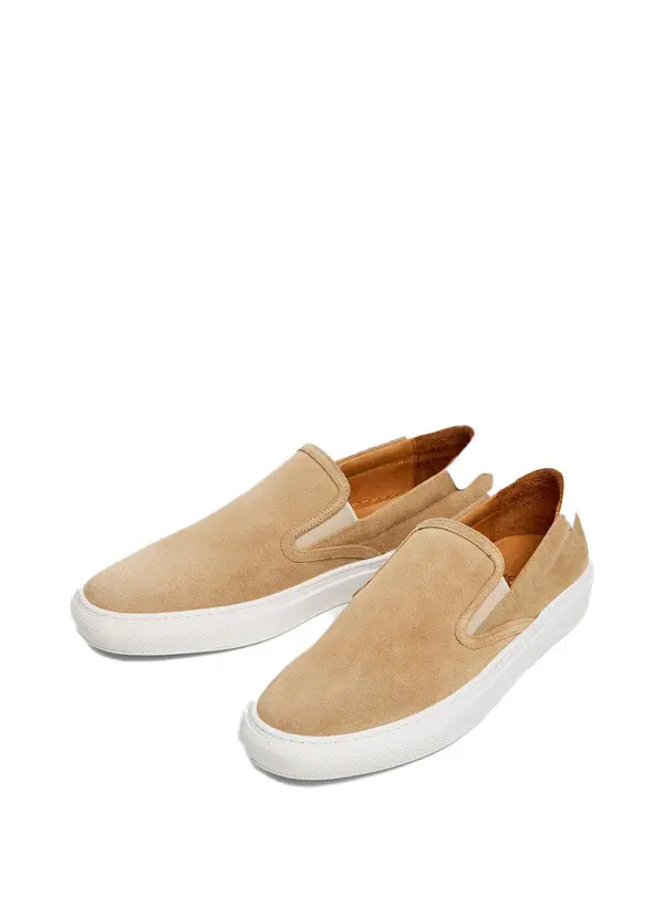 Idol Suede Slip On Loafers 2 Image