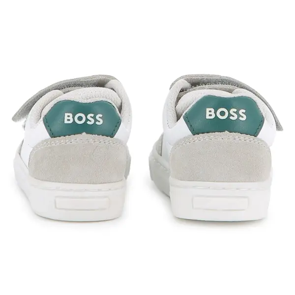Kids Boys Touch-strap Panelled Sneakers 4 Image