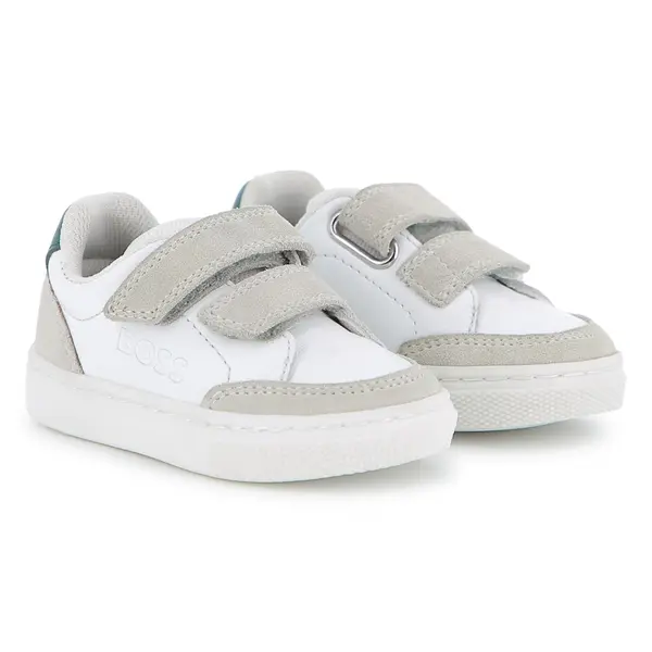 Kids Boys Touch-strap Panelled Sneakers 1 Image