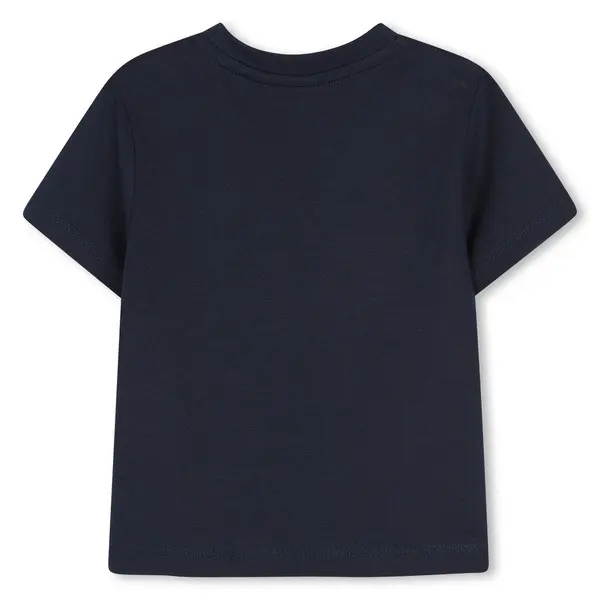 Baby Boy 3D Logo Gradient Short Sleeve T-Shirt 1 Image