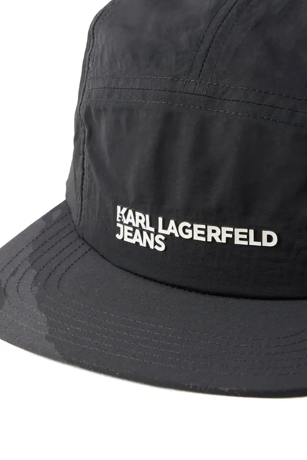 Laced-Back Nylon 5-Panel Cap 2 Image