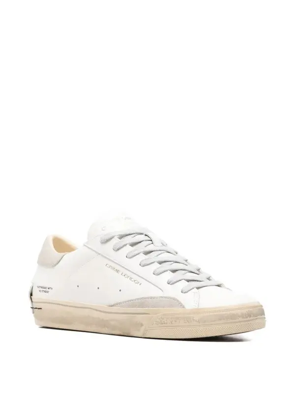 Distressed 2.0 Lace-Up Sneakers 1 Image