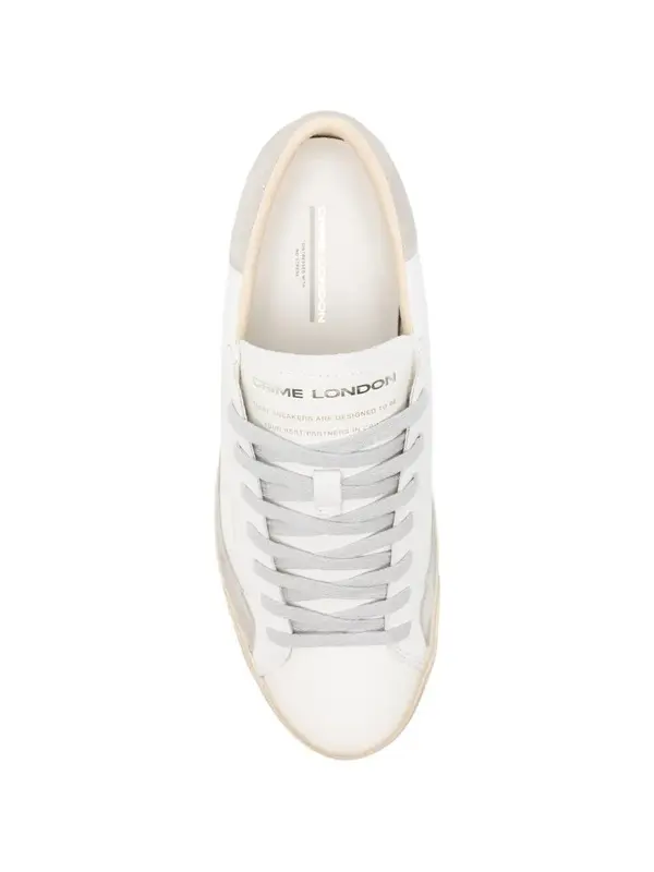 Distressed 2.0 Lace-Up Sneakers 2 Image