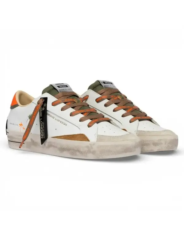 Sk8 Deluxe Amber Tangerine Sneakers 1 Image