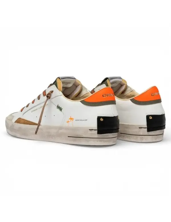 Sk8 Deluxe Amber Tangerine Sneakers 2 Image
