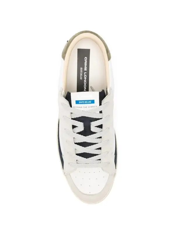 Sk8 Deluxe  Leather Lace-Up Sneakers 2 Image